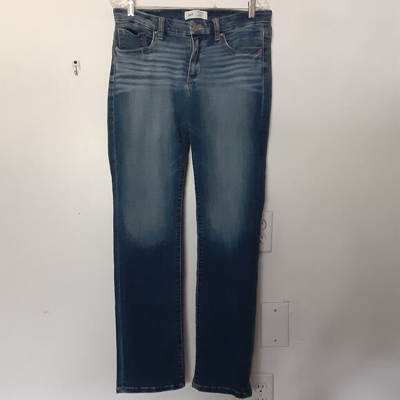 BKE Buckle Payton Jeans Universal Fit Mid Rise Straight Womens 29x30 Distressed - Picture 1 of 10